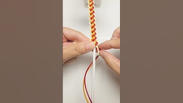 How to Tie the Knot | Easy Macrame & Bracelet Tutorial  #shortstutorial #diy #macrame #knotting