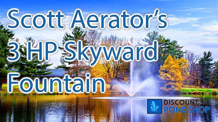 Skyward 3 HP Lake Fountain