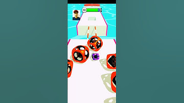 🔠AZ Run - 2048 ABC Runner (Level-46) Relaxing ASMR Puzzle Ball Runner Game #shorts