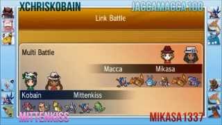 Pokemon X/Y Wifi FFA Vs. Mittenkiss, JaccaMacca100, and Mikasa1337