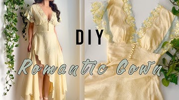 DIY Romantic Gown/ Pattern Available