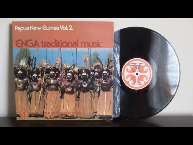 Papua New Guinea -  Enga Traditional Music (197?) -   Vinyl Reincarnation class=