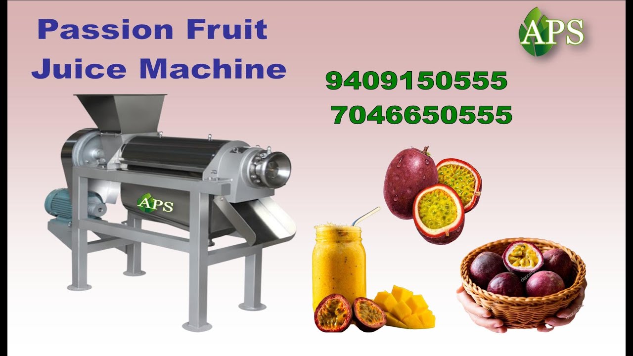 Passion Fruit Juicer Machine YouTube