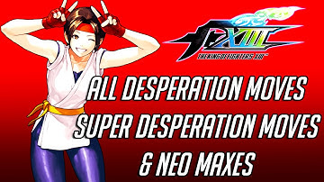 King Of Fighters XIII (KOF13) | All DM/SDM/Neo Max