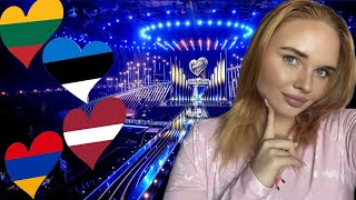 REACTION| EUROVISION 2026 REHEARSALS - THE BALTICS & BAREV HAYSTAN 🇪🇪🇱🇻🇱🇹🇦🇲 screenshot 1