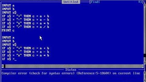 QB64  How to make a calculator