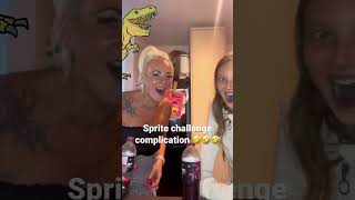 Beautiful Woman Burping Sprite Challenge