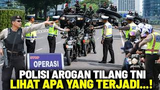 Akibat Nekat Tilang Anggota TNI, Polisi Ini Langsung Dicopot!? Momen Polantas Salah Tilang