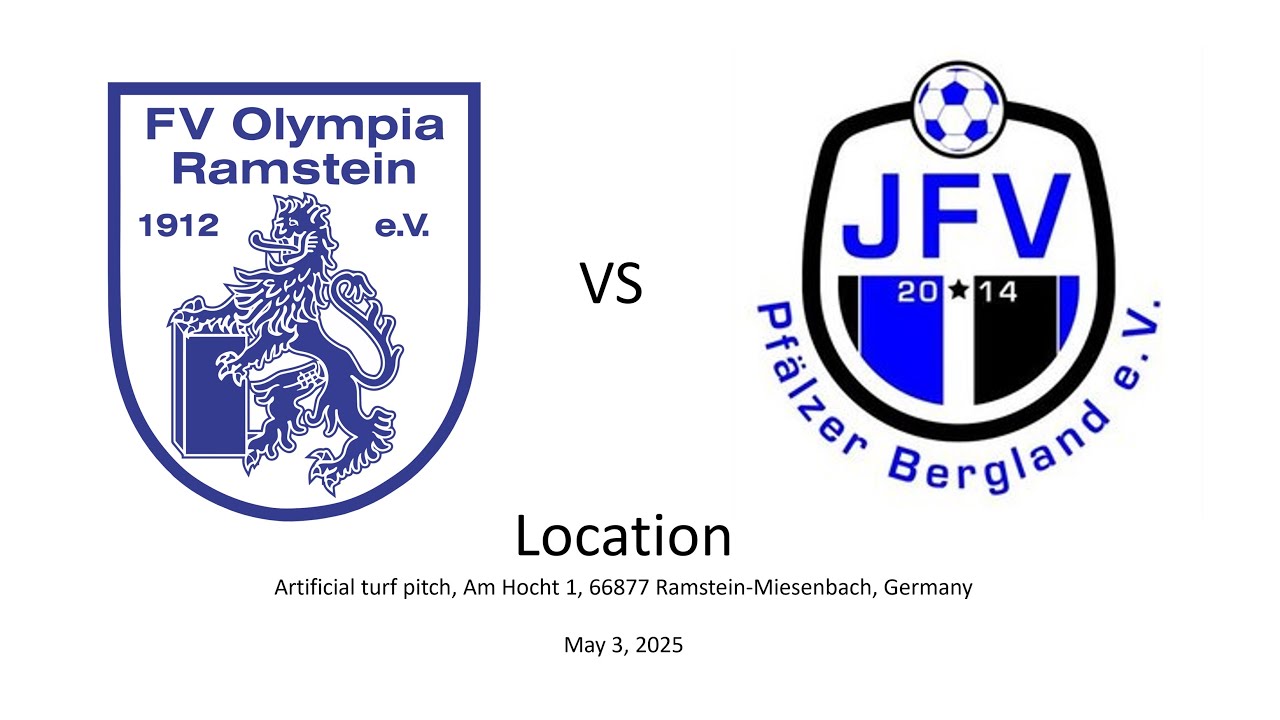FV Olympia Ramstein vs JFV Pfälzer Bergland