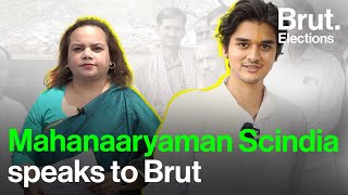 Mahanaaryaman Scindia speaks to Brut