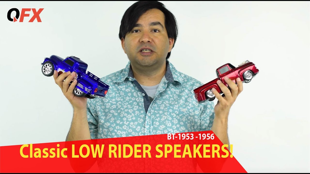 Classic LOW RIDER Speakers QFX BT1953 1956 YouTube