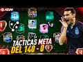 TÁCTICAS Y FORMACIÓN META DEL 140-0 EN EA FC 24