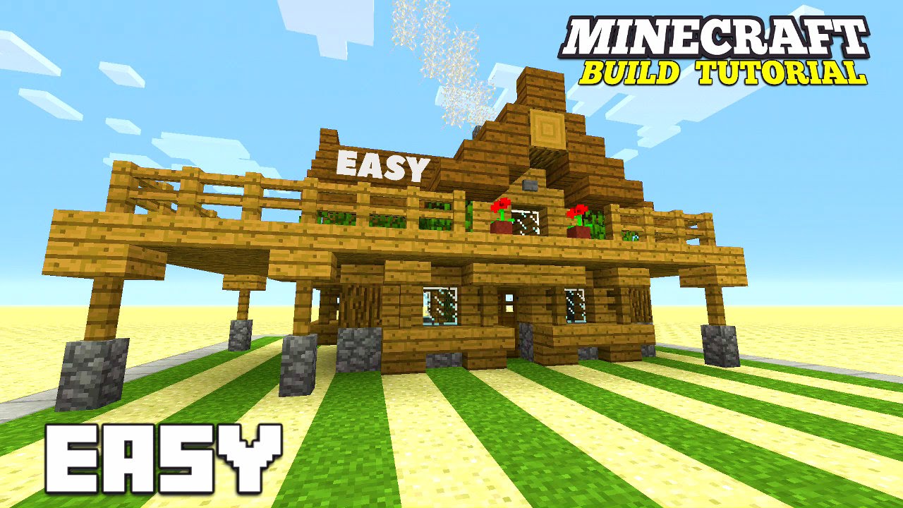 Minecraft: How To Build A Small Survival House Tutorial ...