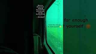 Go solo go far #coversong #rain #music #nature #travel #rainyday #viral #viralshorts