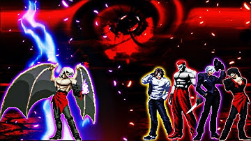 Devourer Element (5P) VS Bosses [KOF MUGEN]