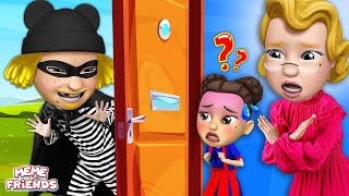 Knock Knock Who&#39;s at the Door? | Home Safety Song | More Kids Songs ME ME and Friends