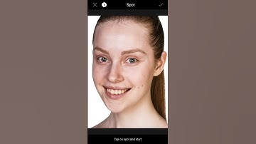How to Remove acne and blemishes using LightX Photo Editor for iOS