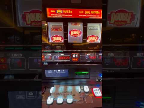 Progressive Jackpot Blazing 7s Triple Double #doubledoubledouble #hardrocktampa
