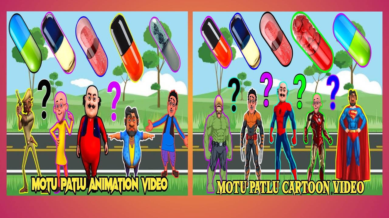 Motu Patalu cartoon 🆚 Tom and Jeri cartoon video