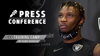 Henry Ruggs III Details Relationship With Josh Jacobs & Learning the Playbook | Las Vegas Raiders