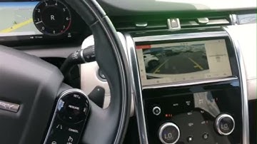 How to use the 360 cameras on a Land Rover