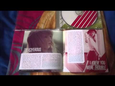 Taylor Swift Album Red Unboxing Cd