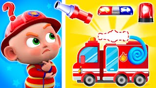 Fire Truck, Police Car, Ambulance 🚒🚓🚑 | Save Little Baby 👶🏻🍼 | NEW✨Nursery Rhymes For Kids