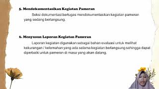 MENGANALISIS PERENCANAAN, PELAKSANAAN DAN PELAPORAN PAMERAN KARYA SENI RUPA - SENI BUDAYA