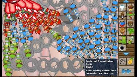 Bloons TD 5 Rounds 92-94 Dartling Guns Only