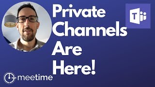 How To Use Teams Private Channels - Microsoft Teams Tutorial 2019 screenshot 3