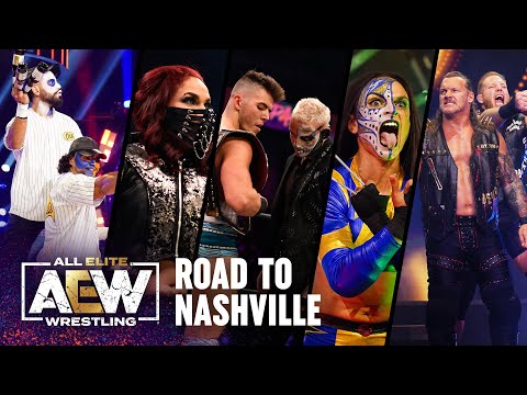 The Inner Circle Implodes + Sammy v Darby TNT Championship + More | AEW Road to Nashville, 2/15/22