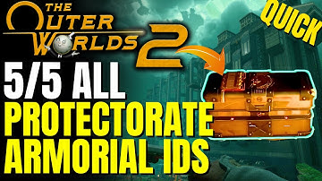All 5/5 Protectorate Armorial ID Locations The Outer Worlds 2 Skycutter A102