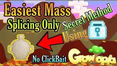 GROWTOPIA | New Way to Profit Using 1 DL | New Easiest Mass, Only Splicing  + Lazy Method (No Farm)