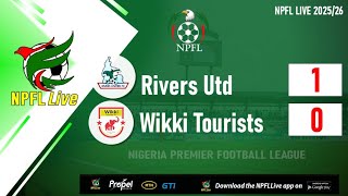 Rivers United vs Wikki Tourist highlights (1-0) - NPFL