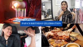 PAPA'S BIRTHDAY (baju raya shopping, chef ammar buffet, KLCC bridge)