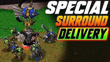 Special Surround DELIVERY! - Insane Zeppelin Micro - WC3 - Grubby