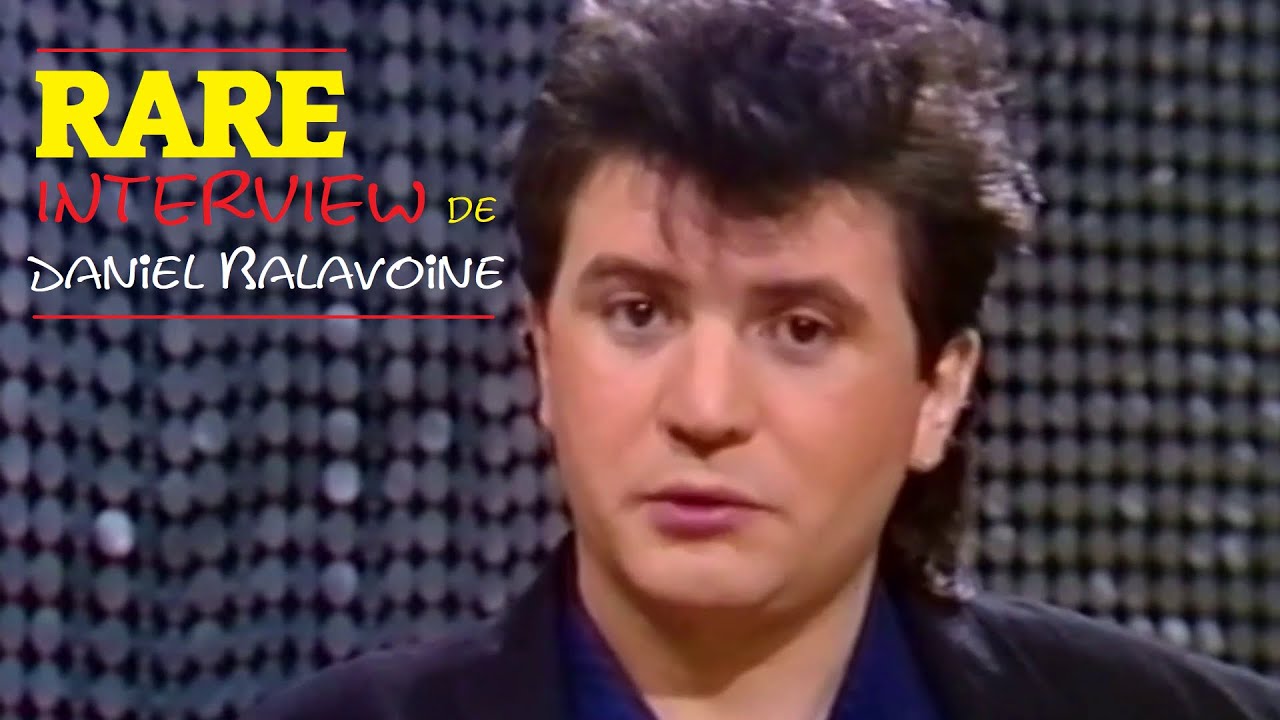 interview rare de Daniel Balavoine  sur le plateau de midi public le 1_ décembre 1985