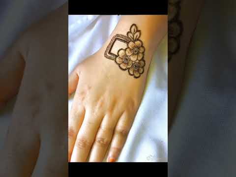 Beautiful Mehndi design for Eid #mehndi#beautiful#eid#hennadesign#tutorial#hennaart#mehndidesign