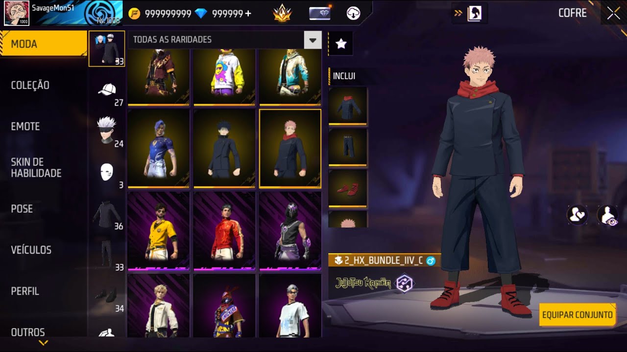 Free Fire OB52 Items Preview | PT.2