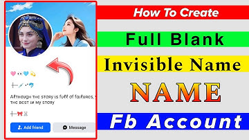 How to Create Invisible Name on Facebook 2025 | How to Hide Name on Facebook | Fb Update Name Method