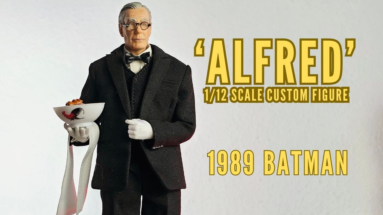 Custom 1/12 Scale Alfred Figure | Batman 1989 - YouTube