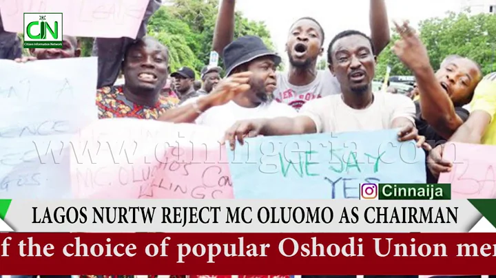 NURTW MEMBERS LAGOS STATE REJECTS MC OLUOMO AS CHAIRMAN
