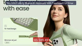 NILLKIN Folding Bluetooth Keyboard With Touchpad For Smartphone Win... — Top Rated 2026 | Buy Now!