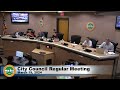 City council regular meeting  3192024