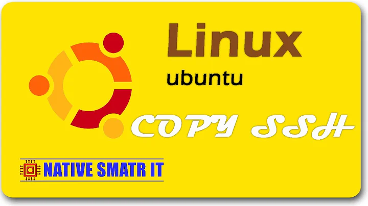 Linux Ubuntu Copy transfer files folders SSH Remote computer scp command