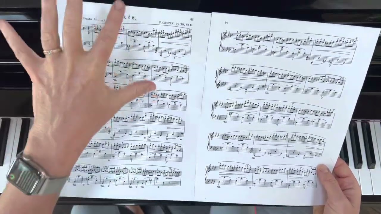 Chopin Etude op.25, no.2 (4/5) Detailed tutorial, Technical Tips