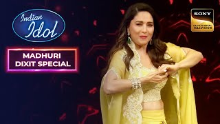 'Bahut Pyar' Song पर Madhuri ने दिखाए कुछ Iconic Steps | Indian Idol 13 | Madhuri Dixit Special