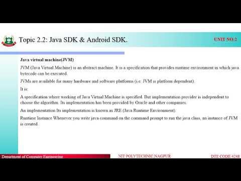 2 2 Java SDK & Android SDK - YouTube