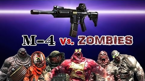 Dead Trigger 2 M-4 Mk10 vs. Zombies HD