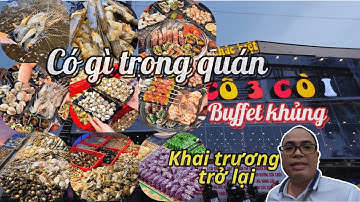 Buffet Cô Ba Còi 11/2025 – Bên trong quán buffet lớn nhất Cần Thơ (Review thật)
